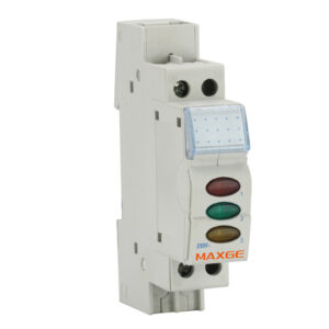 Indicador luminoso triple LED