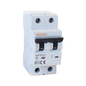 Interruptor automático magnetotérmico MAXGE EPB63M 2P para uso residencial y terciario