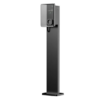 pedestal estación recarga EVD02 E12 negro